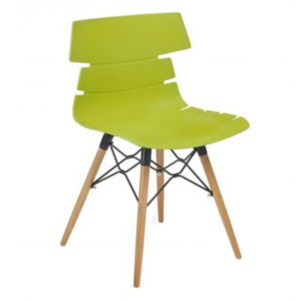 K FRAME HOXTON SIDE CHAIR Lime