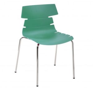 A FRAME HOXTON SIDE CHAIR Turquoise