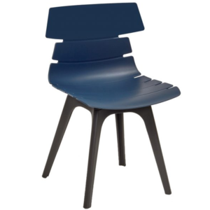 R FRAME HOXTON SIDE CHAIR Navy