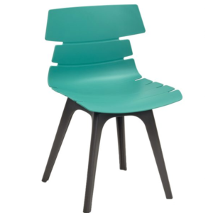 R FRAME HOXTON SIDE CHAIR Turquoise