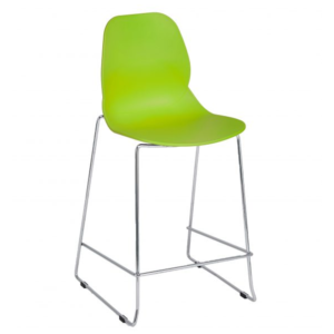 SHOREDITCH E FRAME MID HEIGHT STOOL Lime