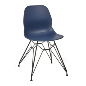 M FRAME SHOREDITCH SIDE CHAIR Navy
