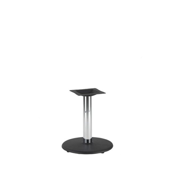 Orion Small Table Base (CH-Black/Chrome)
