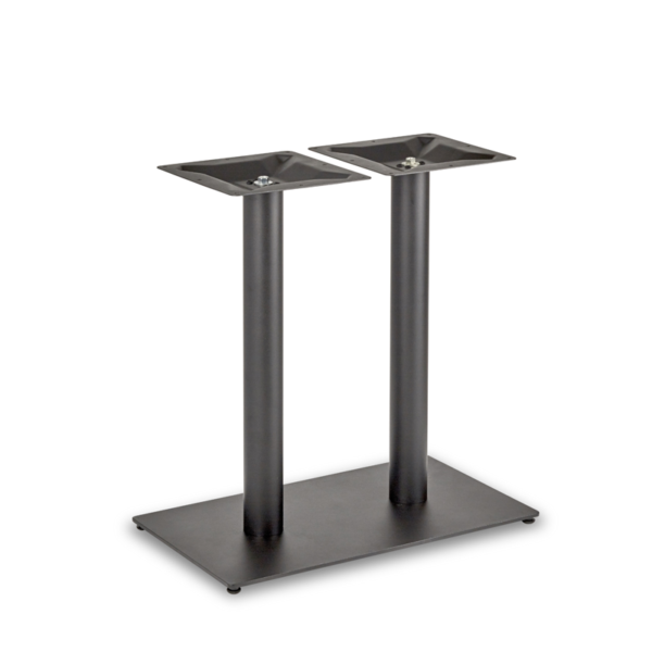 PROFILE – RECTANGLE TWIN PEDESTAL DINING (ROUND TUBE)