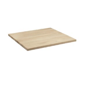 SOLID ASH TABLE TOP SQUARE – FSC® CERTIFIED – RAW