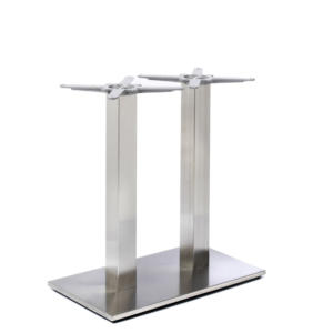 PROFILE – TWIN PEDESTAL DINING SS (SQUARE TUBE)